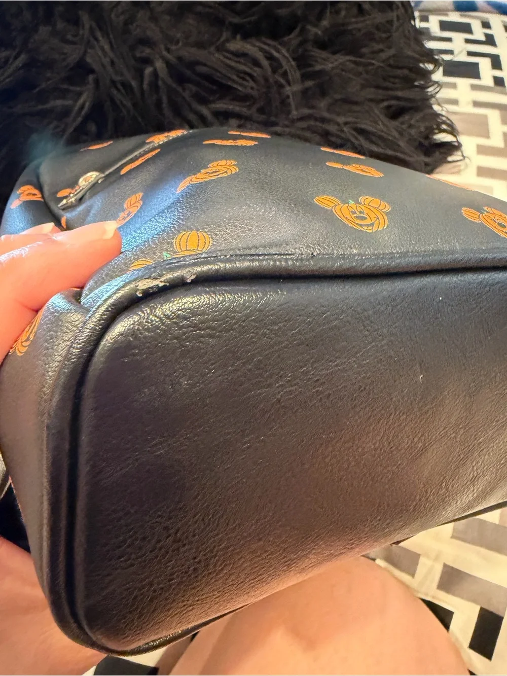 Cakeworthy Mickey Pumpkin Halloween Mini Backpack